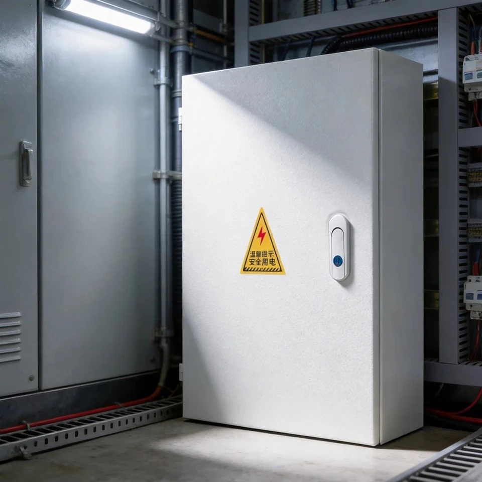 Boîtier de distribution en métal, boîtier d'instrument électrique fixé au mur